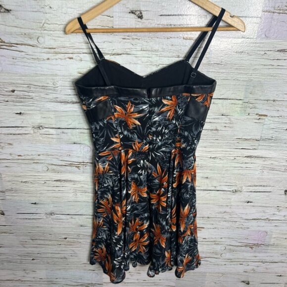 The kooples size small  dress black floral - Picture 8 of 9